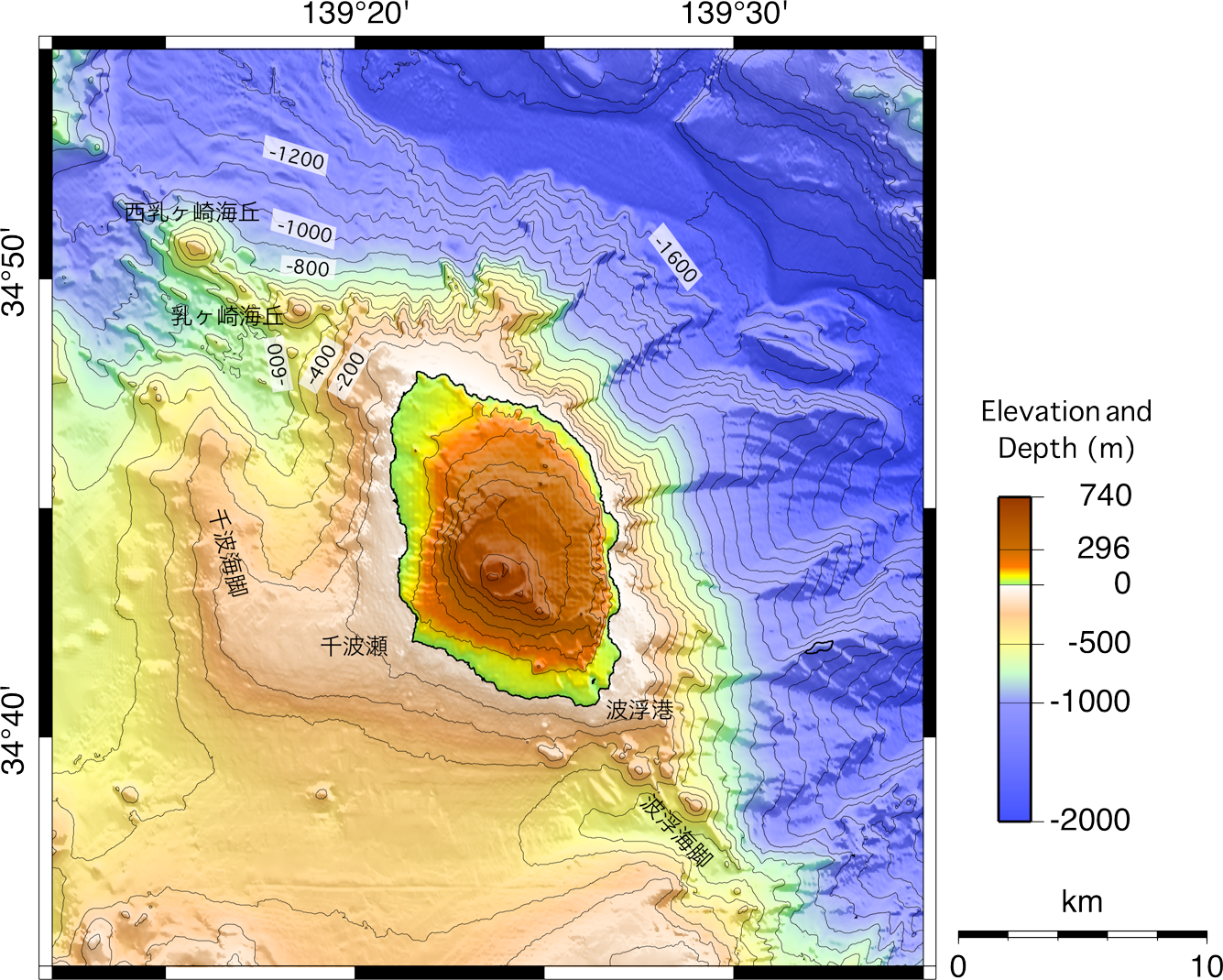 海上保安庁　海洋情報部海域火山データベース