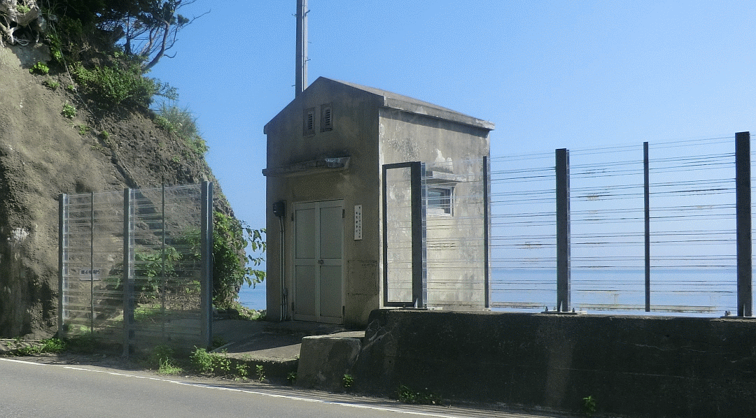 竜飛験潮所の外観写真