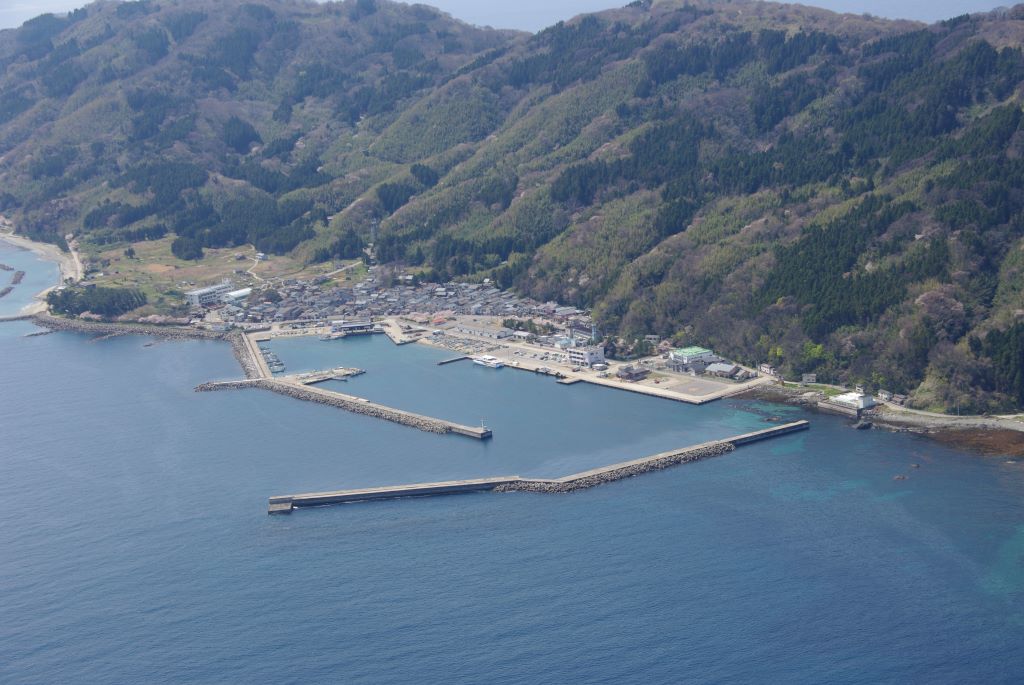 粟島漁港の写真