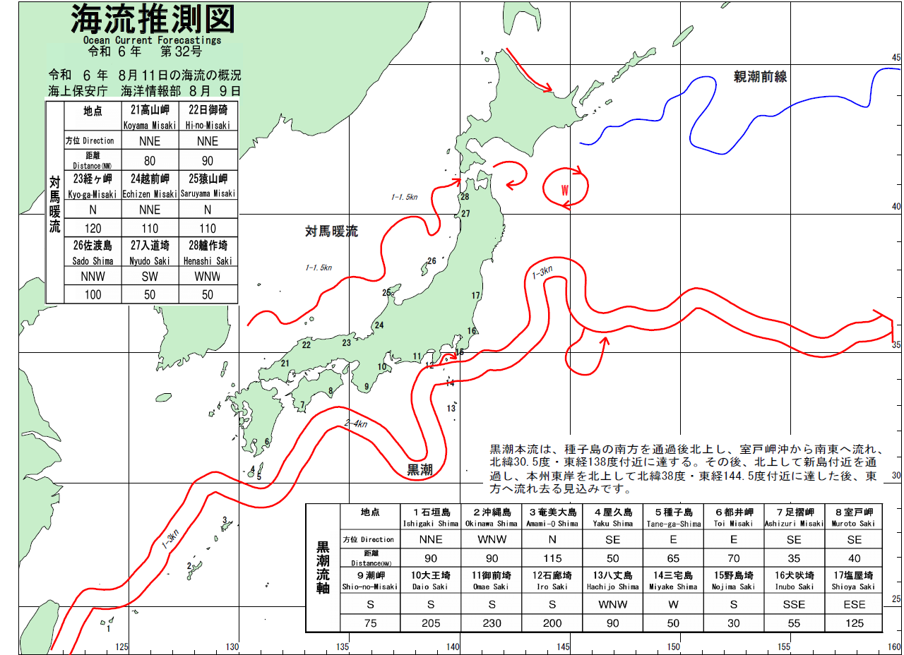 海流推測図