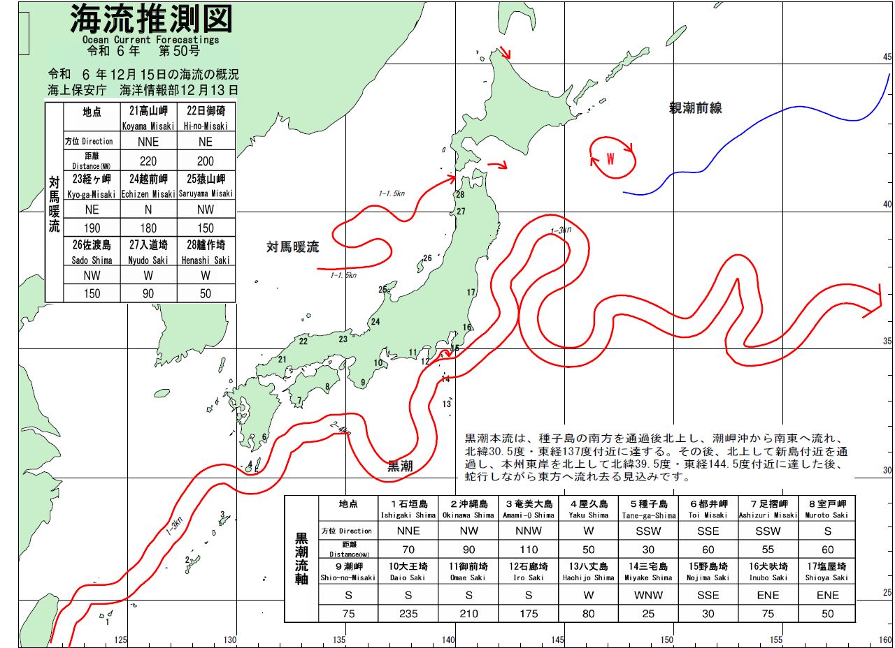 海流推測図