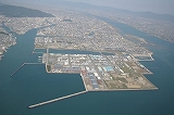 徳島小松島港 沖洲地区。クリックすると拡大写真を表示します